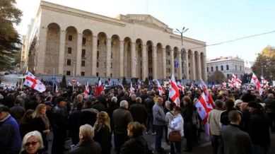 Georgia's parliament approves law on 'foreign agents' in first reading