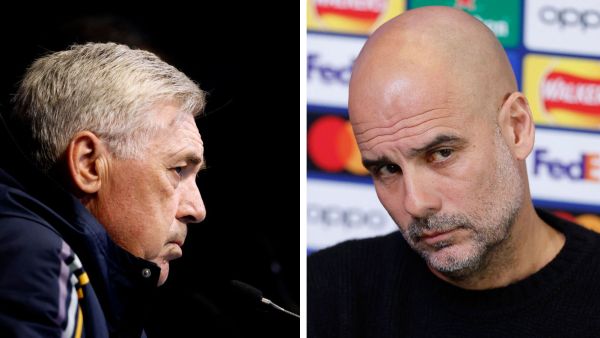 Carlo Ancelotti and Pep Guardiola