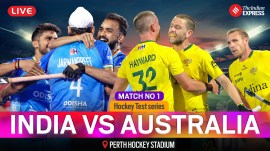 India vs Australia Live, Hockey Test Series: Get all the live updates from the Perth Hockey Stadium.