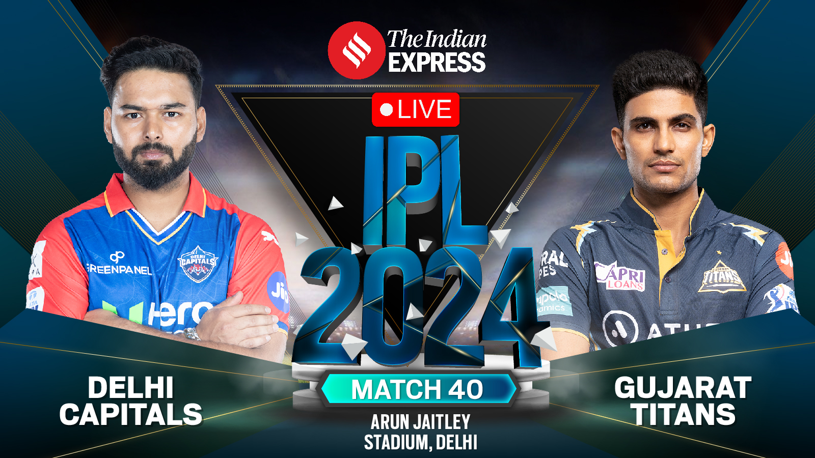 DC vs GT Live Score, IPL 2024: Rishabh Pant’s Delhi Capitals lock horns with Shubman Gill’s Gujarat Titans