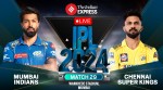 IPL 2024 Live Score: Get Mumbai Indians (MI) vs Chennai Super Kings (CSK) Live Score Updates from Wankhede Stadium, Mumbai