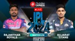 IPL 2024 Live Score: Get Rajasthan Royals (RR) vs Gujarat Titans (GT) Live Score Updates from Sawai Mansingh Stadium, Jaipur
