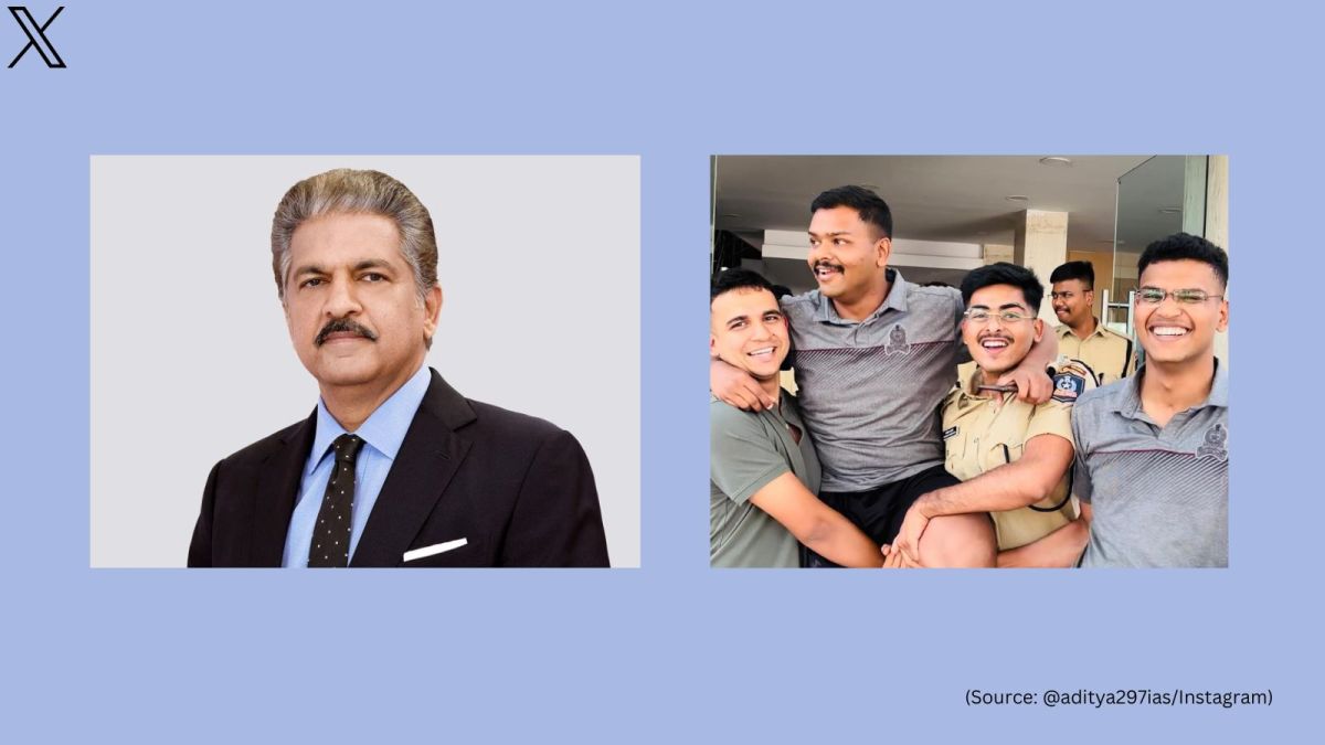 Anand Mahindra hails UPSC topper Aditya Srivastava