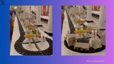 Harsh Goenka shares video of food being served at Gwalior's Maharaja