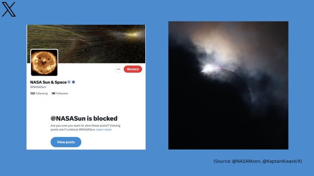 NASA mocks its counterpart to mark Total Solar Eclipse 2024