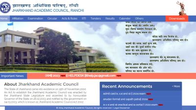 JAC Jharkhand Matric Results 2024 announced on official website