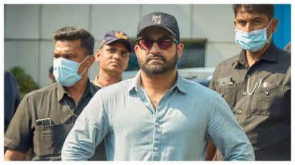 Jr NTR 's War 2 look revealed as he lands in Mumbai for the film. Watch |  Bollywood News - The Indian Express