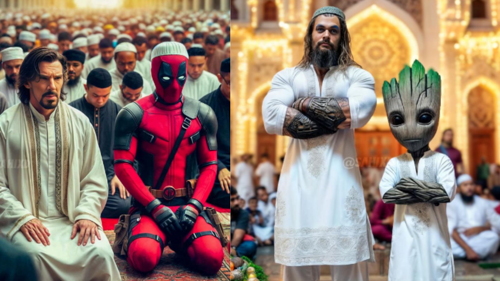 Marvel and DC superheroes uniting to celebrate Eid wins love of netizens - Vimarsana News