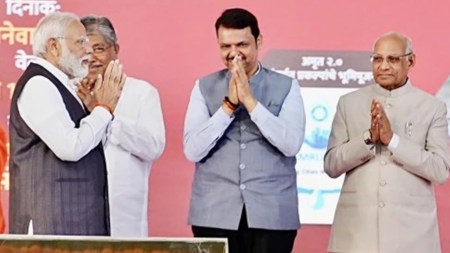 Narendra Modi, Lok Sabha election, BJP Poll rallies, Modi maharashtra rally, BJP poll campaign, Vidarbha region, glimpse of PM Modi rally, indian express news