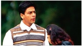 Shah Rukh Khan in a still from Main Hoon Na.