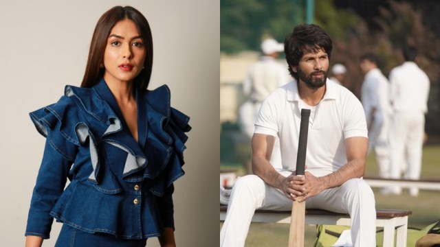 Mrunal Thakur recalls getting overwhelmed while working with Shahid ...