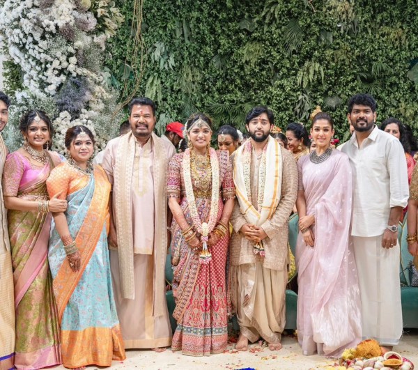 Nayanthara and Vignesh Shivan at Aishwarya-Rohit's wedding (PR Image)
