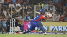 Wednesday's game in Ahmedabad was one where everything he touched turned to gold. (Express Photo by Nirmal Harindran)