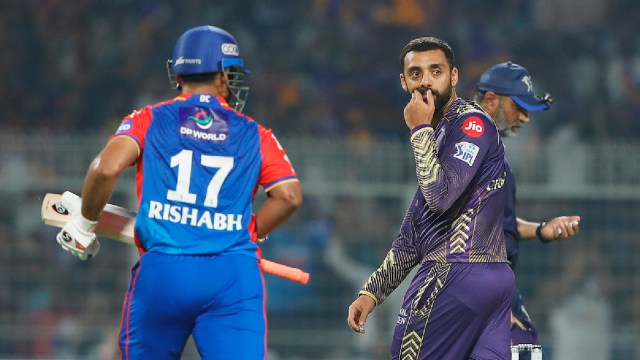 IPL 2024: Varun Chakaravarthy deflated Rishabh Pant and Co. at the Eden Gardens on Monday. (BCCI)