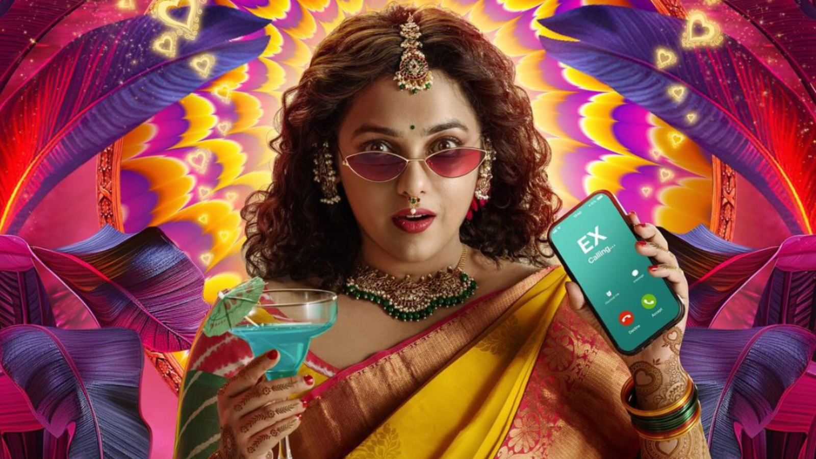 Nithya Menen in poster of Dear Exes
