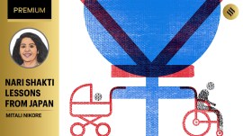 gender equality, Japan’s ‘womenomics’ reforms, Japan women reforms, Shinzo Abe, Women’s labour force participation rate, editorial, Indian express, opinion news, indian express editorial