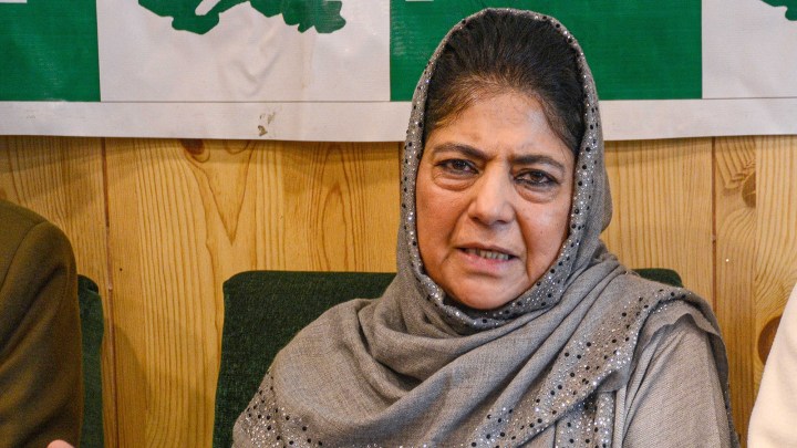 Mehbooba pitches PDP against NC in Valley: ‘Didn’t leave any door open to us’