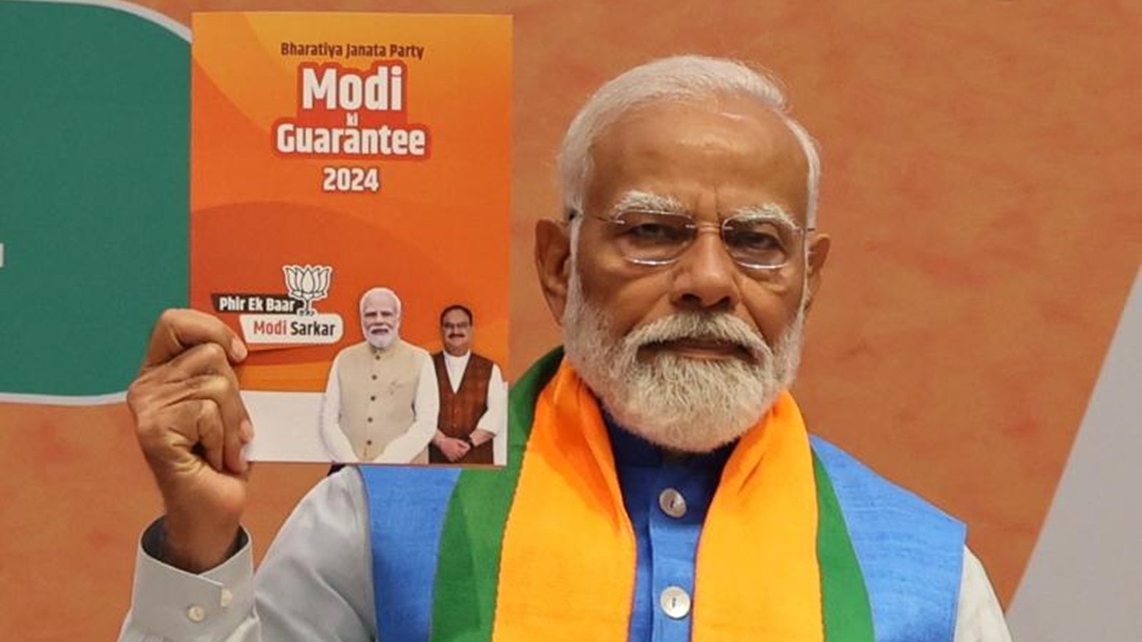 Prime Minister releases BJP poll manifesto, Lok Sabha Elections 2024