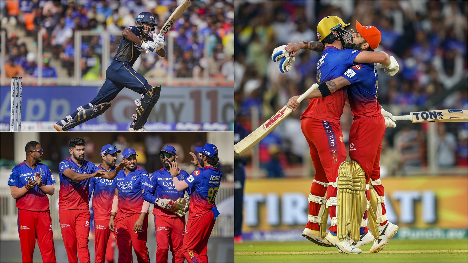 RCB vs GT Emotional Rollercoaster: DK predicts wicket, a late, late six in eighth over & Siraj bowls a beaut