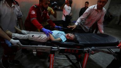 Israeli Airstrike , Gaza, children, casualties, Hamas, conflict, tensions, Iran, Hezbollah, Lebanon, Yemen, Houthi rebels, West Bank, Palestinian Authority, militants, casualties, refugee camp, raid, Israeli army, clashes