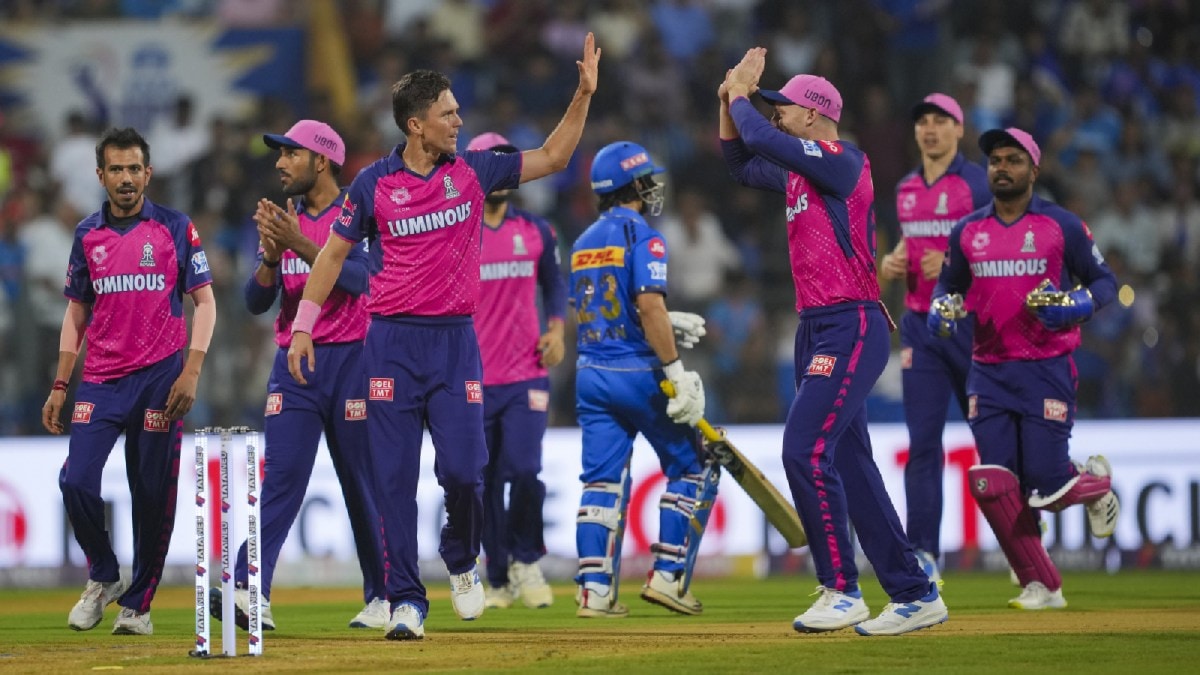 mumbai indians vs rajasthan royals stats