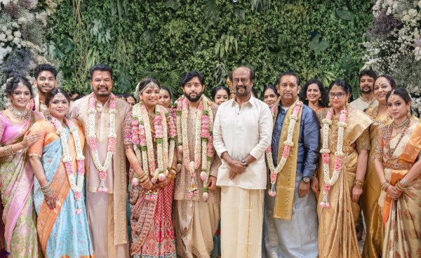 Rajinikanth, Kamal Haasan and Mani Ratnam attend Shankar’s daughter ...