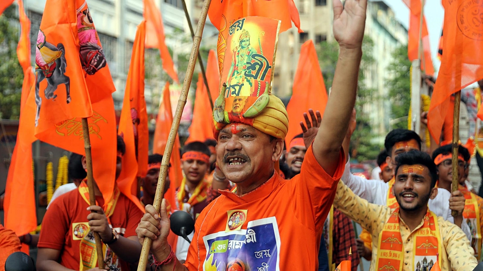 Police on alert in Bengal as Hindu Jagran Manch set to hold over 5,000 ...