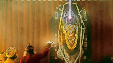 Ram Navami, ram lalla, Ram Mandir, Yogi Adityanath, Ram temple inaguration, Ayodhya Ram temple inaguration, Ram temple, Ayodhya Ram temple, Lucknow news, Uttar pradesh news, Lucknow, India news, Indian express, Indian express India news, Indian express India