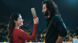 Rashmika Mandanna and Ranbir Kapoor in Animal (Poser of Animal)