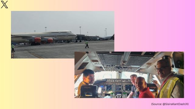 Air India waves goodbye to Boeing 747