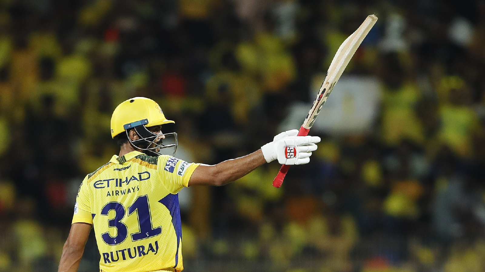 Ruturaj Gaikwad scores his second IPL century in match against Lucknow Super Giants