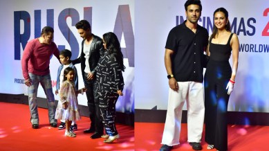 Salman Khan- Aayush Sharma- Pulkit Samrat- Kriti Kharbanda- Ruslaan screening