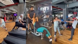 Screenshots from Jyotika's recent Instagram video