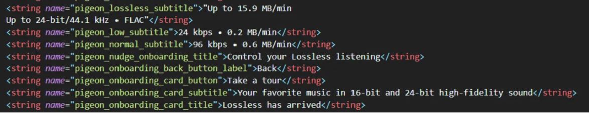 Spotify lossless