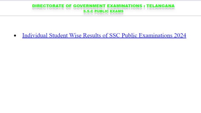 TS SSC Result 2024 Live: Result declared for class 10 at bse.telangana.gov.in