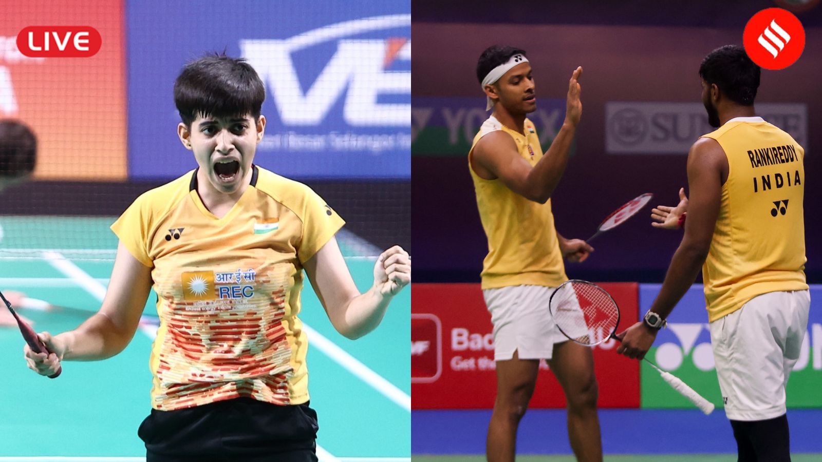 India’s Dominant Start at Thomas and Uber Cup 2025 Day 1 Highlights