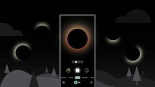 If you are somewhere where the total solar eclipse is visible, you probably want to take a picture of it. (Image credit: Google)