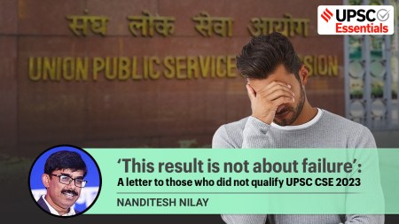 UPSC Essentials 'This result is not about failure' : A letter to those who did not qualify UPSC CSE 2023, says Nanditesh Nilay