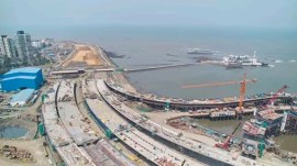 Underpass, Mumbai Underpass, Mumbai, Mumbai Coastal Road Project, Bandra Worli Sea Link access, Worli underpass,