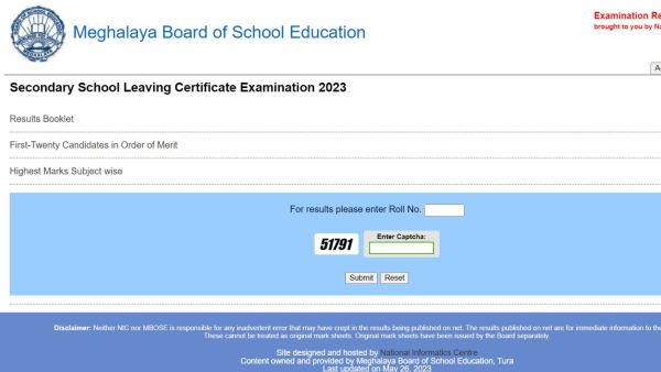 Meghalaya Board 10th, 12th arts 2024 result release, check Mbose result at official website -- mbose.in