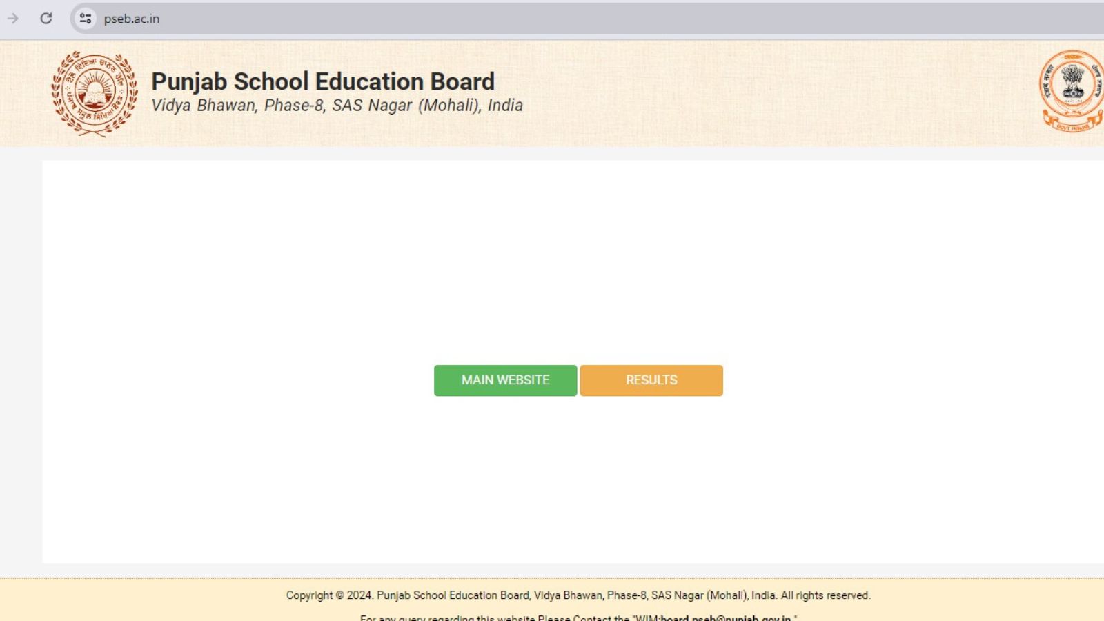 PSEB Class 10th Result 2024: Official website to check class 10 results 2024