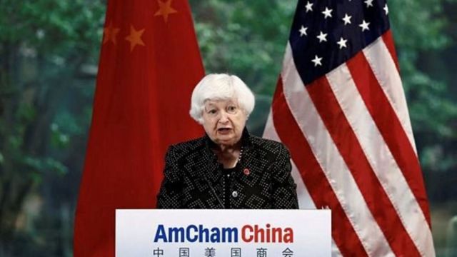 Yellen calls for level playing field for US workers and firms during China visit