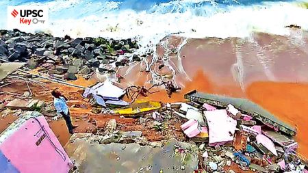 UPSC Key— 3rd April, 2024: Kallakkadal, India’s new geopolitics, Heatwaves and more