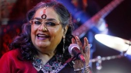 Usha Uthup calls on receiving Padma Bhushan the biggest moment of her life. (Express Archive Photos)