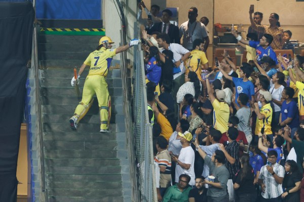 IPL 2024: MS Dhoni at Wankhede