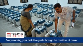 VVPAT machines, lok sabha elections 2024, voting, indian express