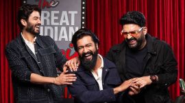Vicky Kaushal and Kapil Sharma tease Sunny Kaushal about his rumored girlfriend Sharvari