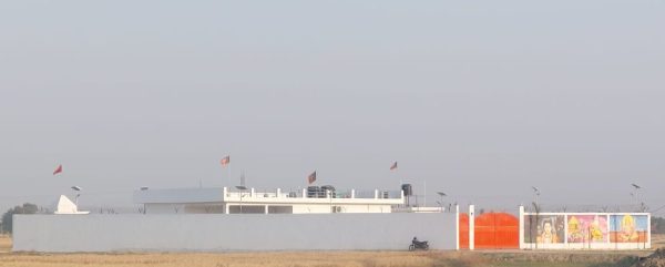 Smriti Irani's house in Amethi. (Express photo by Manoj CG) 