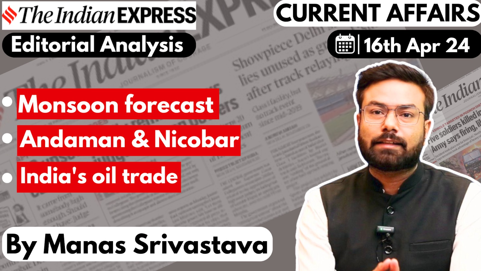 Indian express editorial analysis 16 april 2024 upsc current affairs ...