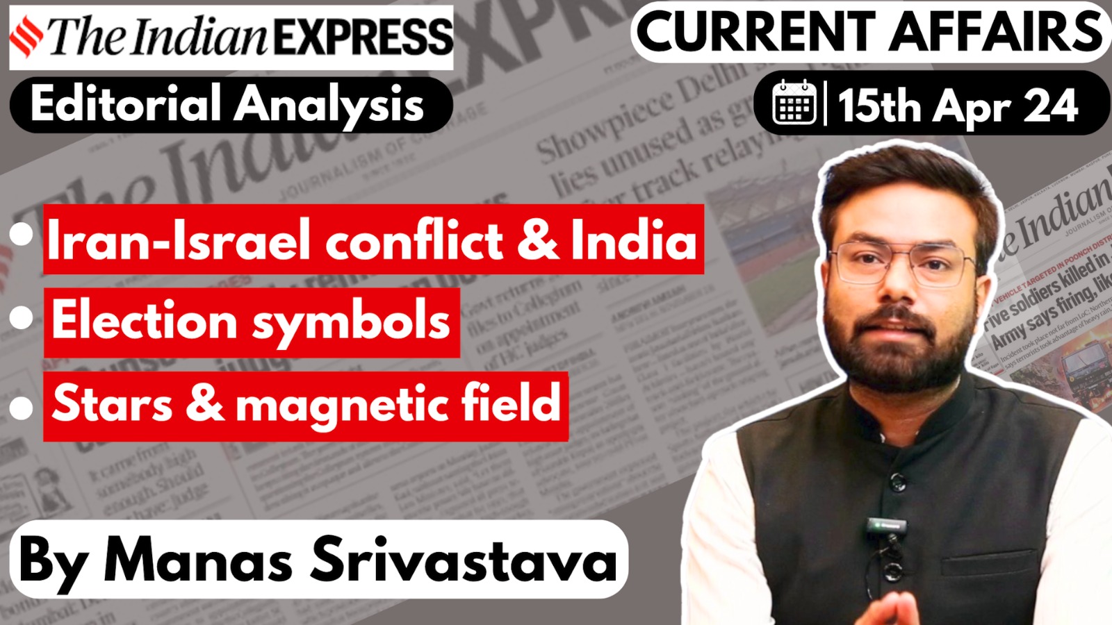 Indian express editorial analysis 15 april 2024 upsc current affairs ...